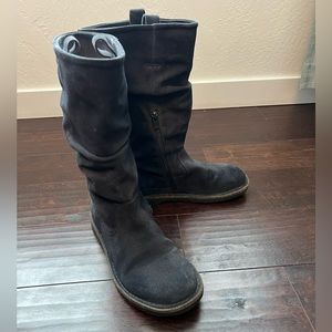 Birkenstock Luton Graphite High Suede Leather boots size 38